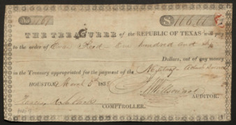 Pay certificate to Evan Reed