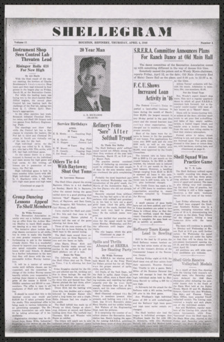 The Shellegram, Vol. 11, No. 4, April 4, 1946