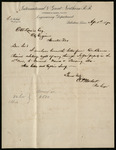 Letter from C. J. Matlock to C. W. Lewis, 1890 April 1