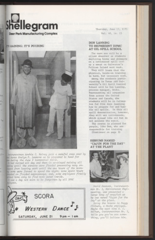 Shellegram, Vol. 40, No. [24], June 19, 1975