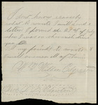 Letter from William Edgerton to Dorothy Edgerton, regarding a request for more letters