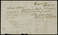 Camp Pass issued by E. P. Valkenburgh
