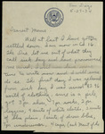 Letter from William M. Slough, S1C, to Dorothy Wagner Slough, 1934 May 27