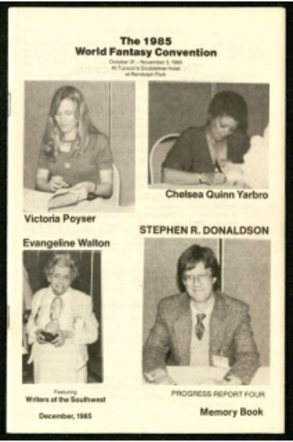 The 1985 World Fantasy Convention, Memory Book