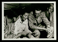 POWs with nurse, evacuation from Rat Buri, Thailand