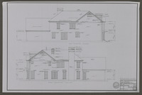 Job 88-34, 4061 Stanford Ave., Sheet 2: Left and right elevations