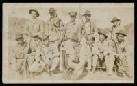 Soldiers with rifles
