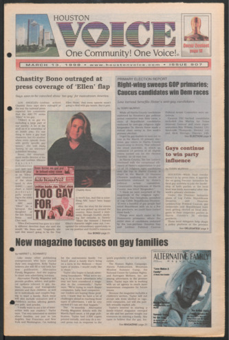 Houston Voice, No. 907, March 13, 1998