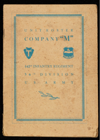 Unit Roster, Company M 