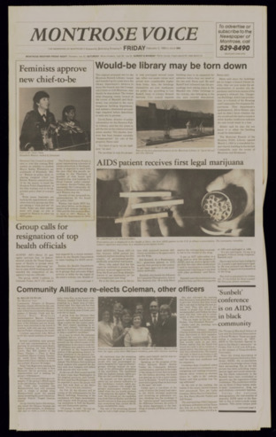 Montrose Voice, No. 484, February 2, 1990