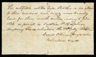 Scrip for Jesse Strosher