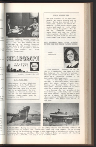 Shellegraph, No. 325, February 28, 1969