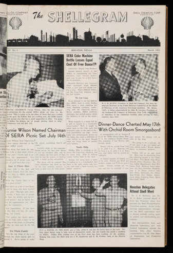 The Shellegram, Vol. 17, No. 3, March 1952