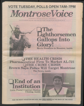 Montrose Voice, No. 389, April 8, 1988