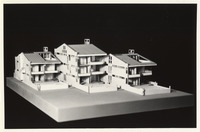 Architectural model of Cougar Place