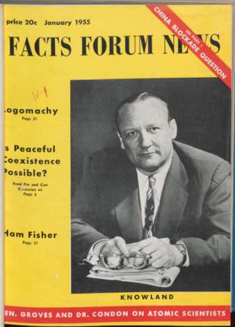 Facts Forum News, Vol. 4, No. 1, January 1955