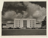 Exterior view of the Ezekiel Cullen Building front drive