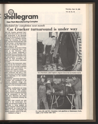 Shellegram, Vol. 45, No. 28, September 25, 1980