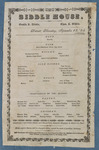 Biddle House, September 13, 1854