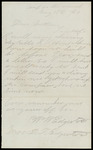 Letter from William Edgerton to Dorothy Edgerton, regarding chasing the rebels