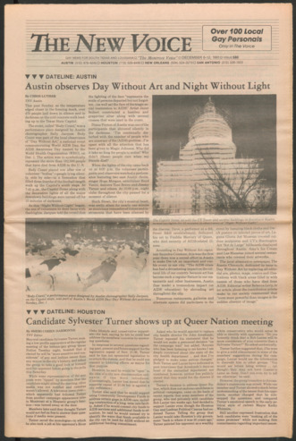 The New Voice, No. 580, December 6-12, 1991