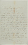 Letter from Mary Jones to Cromwell Anson Jones, 1875 October 28