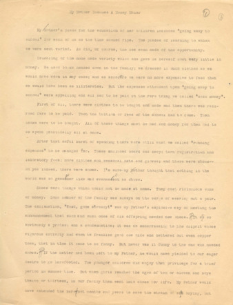 My Mother Becomes A Money Maker