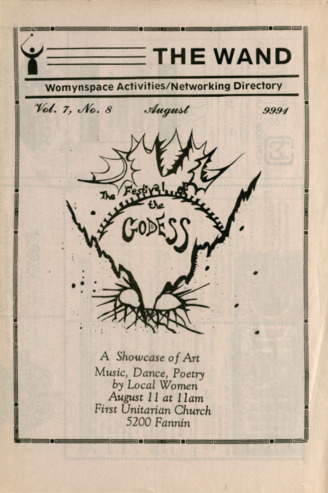 The Wand, Vol. 7, No. 8, August 1991