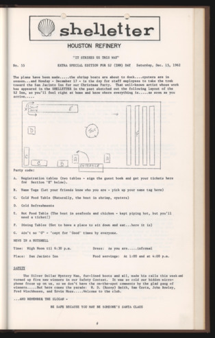 Shelletter, No. 55, December 15, 1962