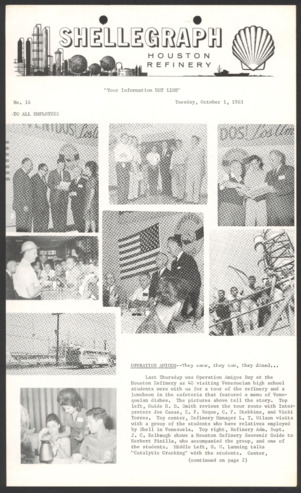 Shellegraph, No. 16, October 1, 1963