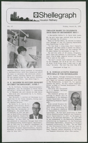Shellegraph, No. 12, March 26, 1971