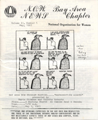 NOW News Bay Area Chapter, Vol. 11, No. 5, May 1983