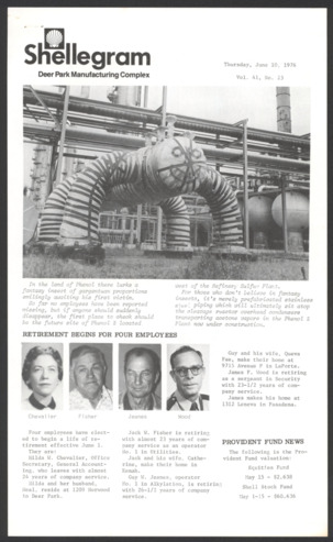 Shellegram, Vol. 41, No. 23, June 10, 1976