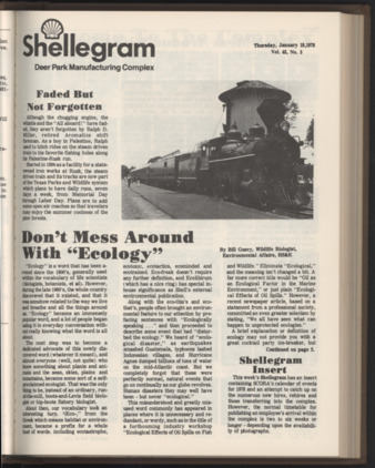 Shellegram, Vol. 43, No. 3, January 19, 1978