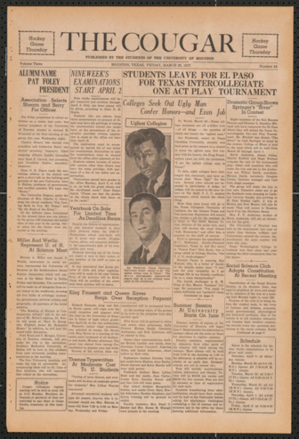 The Cougar, Vol. 3, No. 24, March 26, 1937