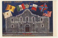 Texas under six flags, Alamo, San Antonio, Texas
