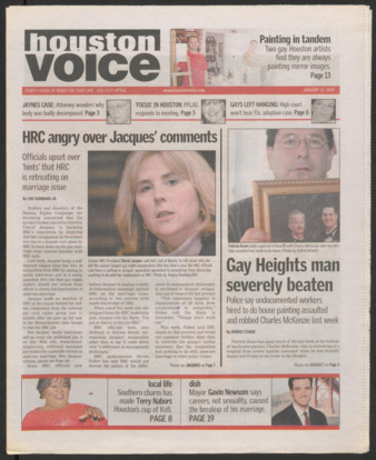 Houston Voice, January 14, 2005