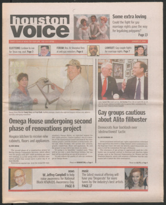 Houston Voice, January 27, 2006