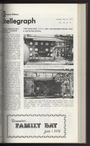 Shellegram, Vol. 39, No. 21, May 31, 1974