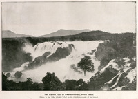 The Kaveri Falls at Swasamudram, South India
