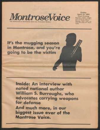 Montrose Voice, No. 24, April 10, 1981