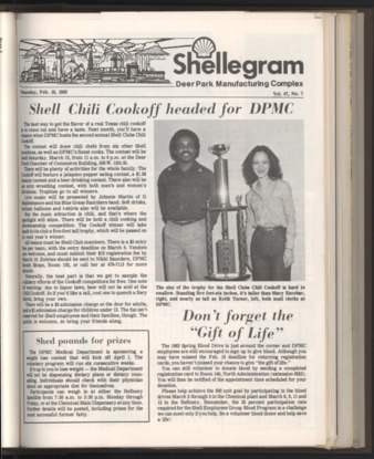Shellegram, Vol. 47, No. 7, February 18, 1982
