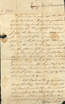Letter from William Shute to Israel Shreve, 1779 September 26