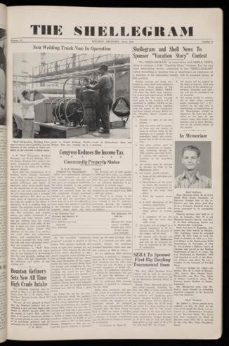 The Shellegram, Vol. 13, No. 5, May 1948