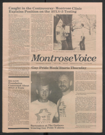 Montrose Voice, No. 242, June 14, 1981
