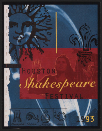 Houston Shakespeare Festival, 1993, Nineteenth Season program