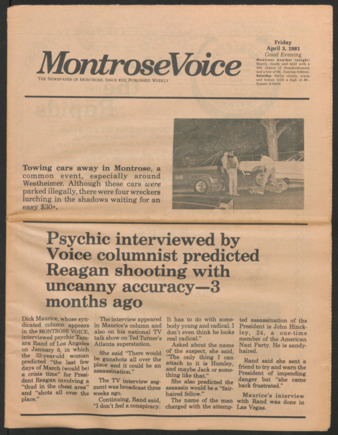 Montrose Voice, No. 23, April 3, 1981
