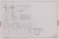 Job 67-16, Mel Croan Motors, Sheet S-1: Foundation plan