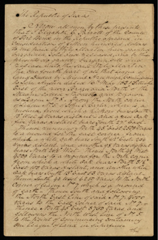 Mortgage deed to Wyly Martin from Elizabeth Parrott