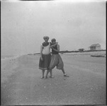 Two boys near body of water
